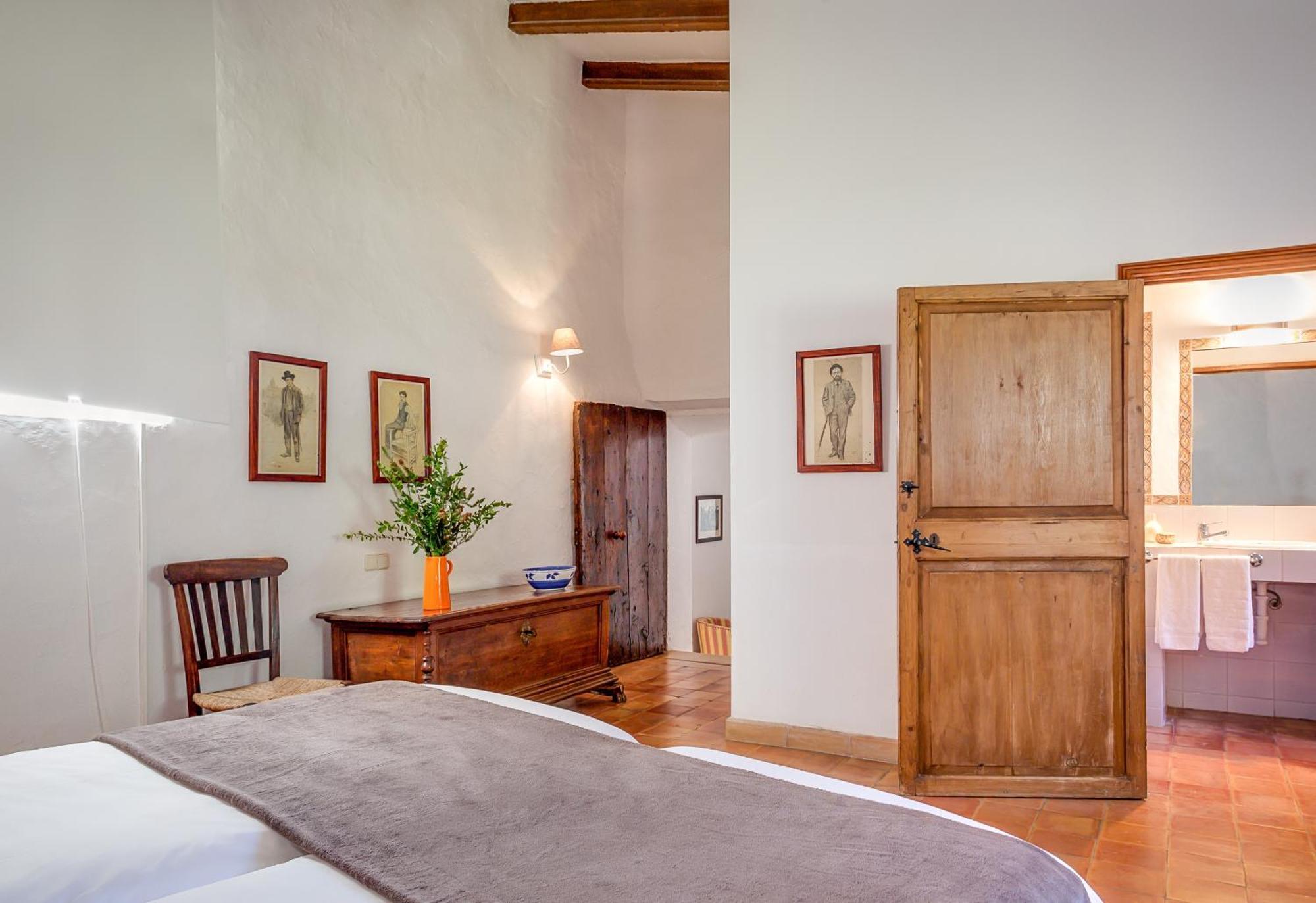 Finca Es Castell Binibona Esterno foto