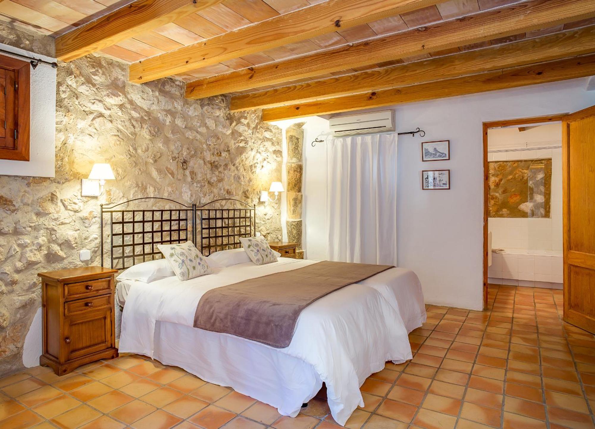 Finca Es Castell Binibona Esterno foto