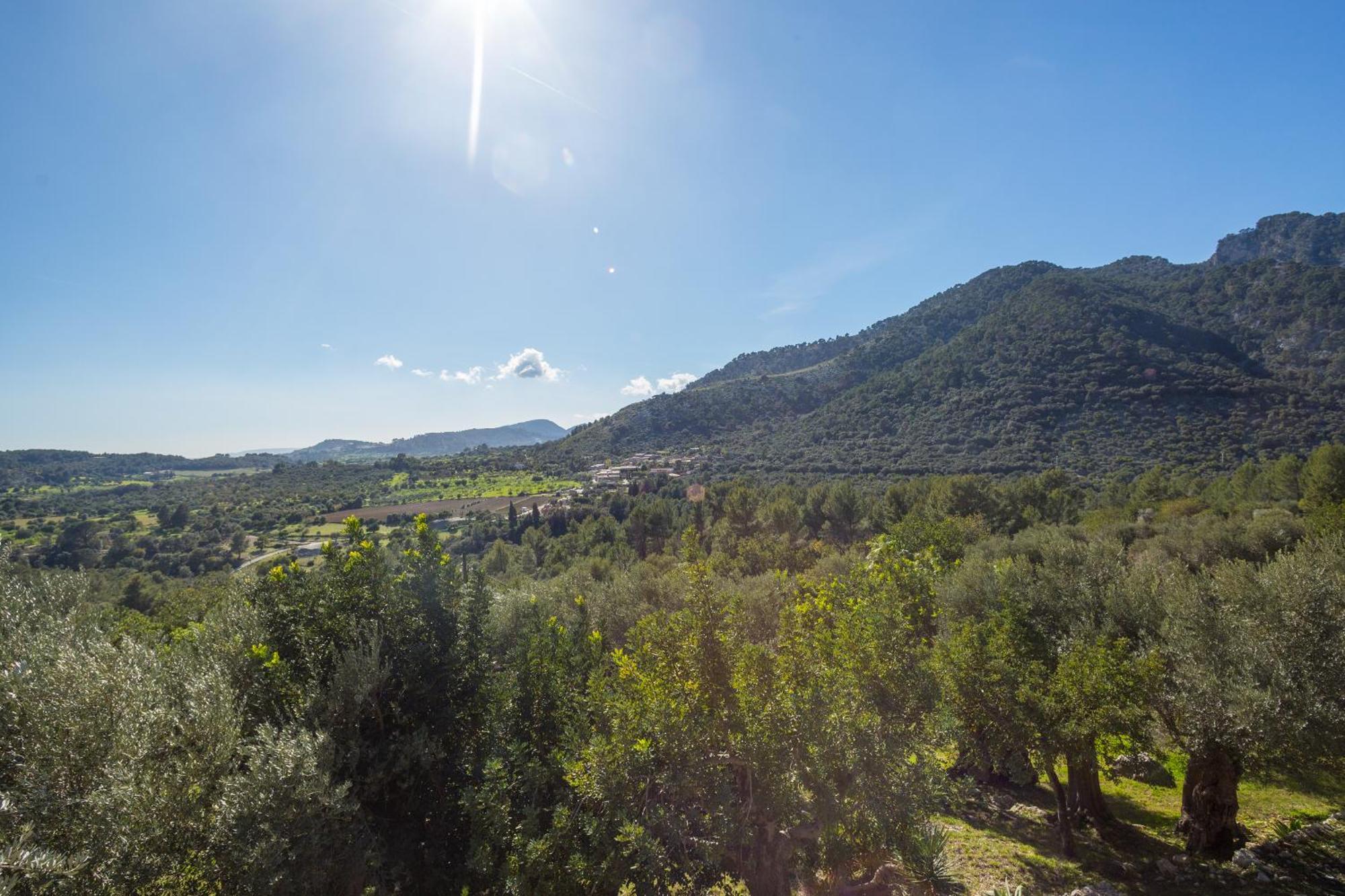 Finca Es Castell Binibona Esterno foto