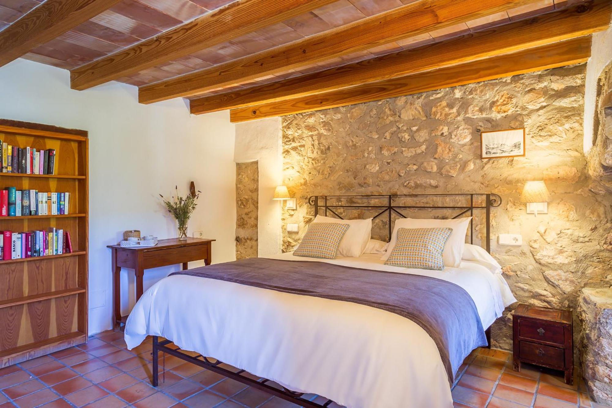 Finca Es Castell Binibona Esterno foto