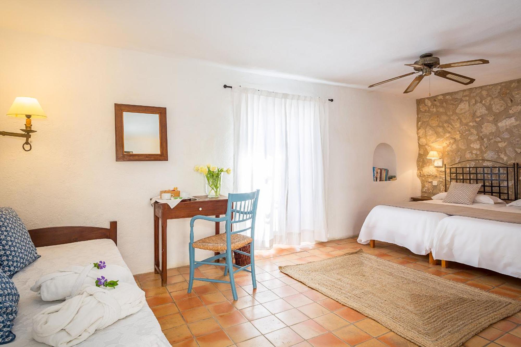 Finca Es Castell Binibona Esterno foto