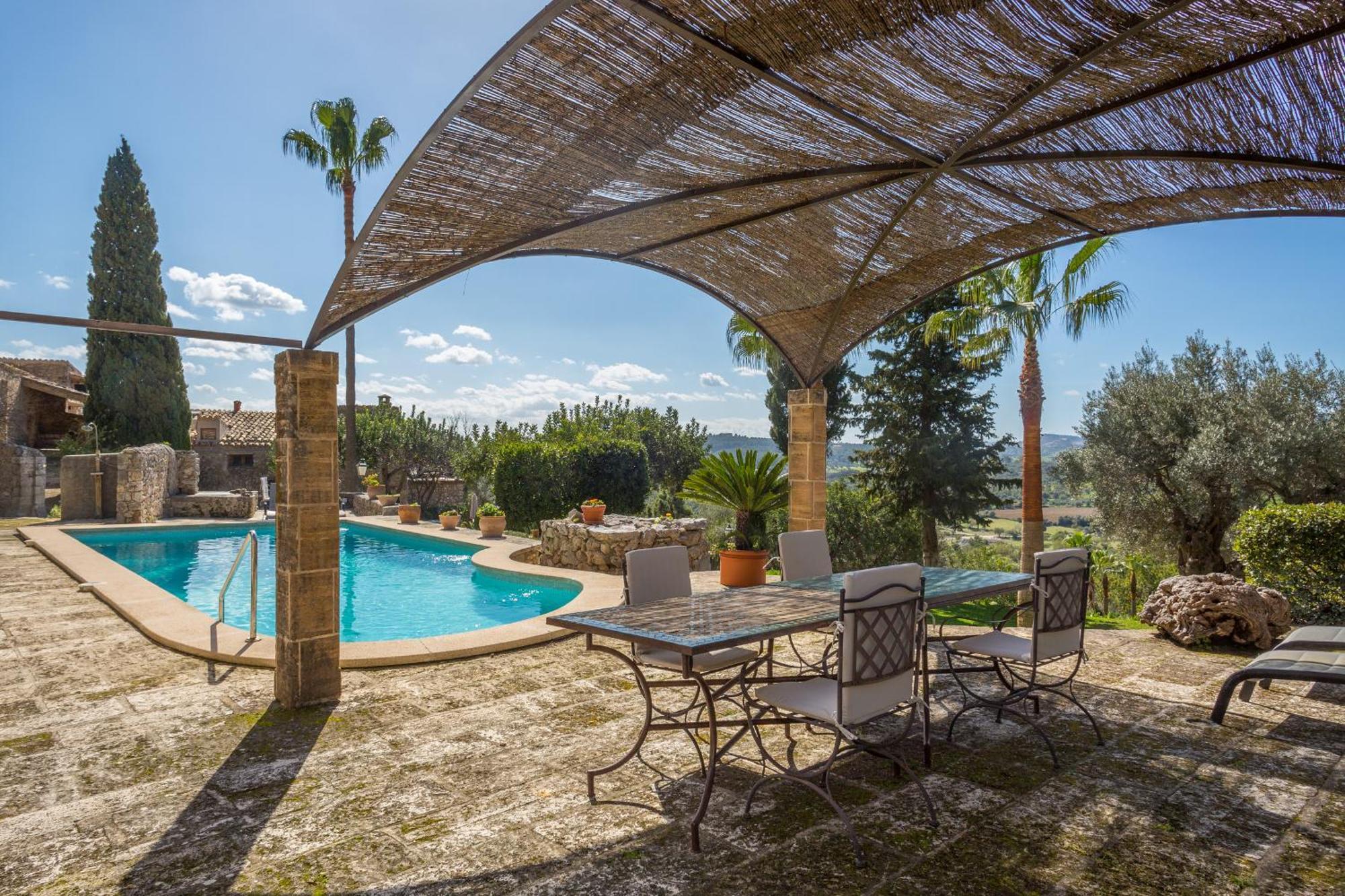 Finca Es Castell Binibona Esterno foto