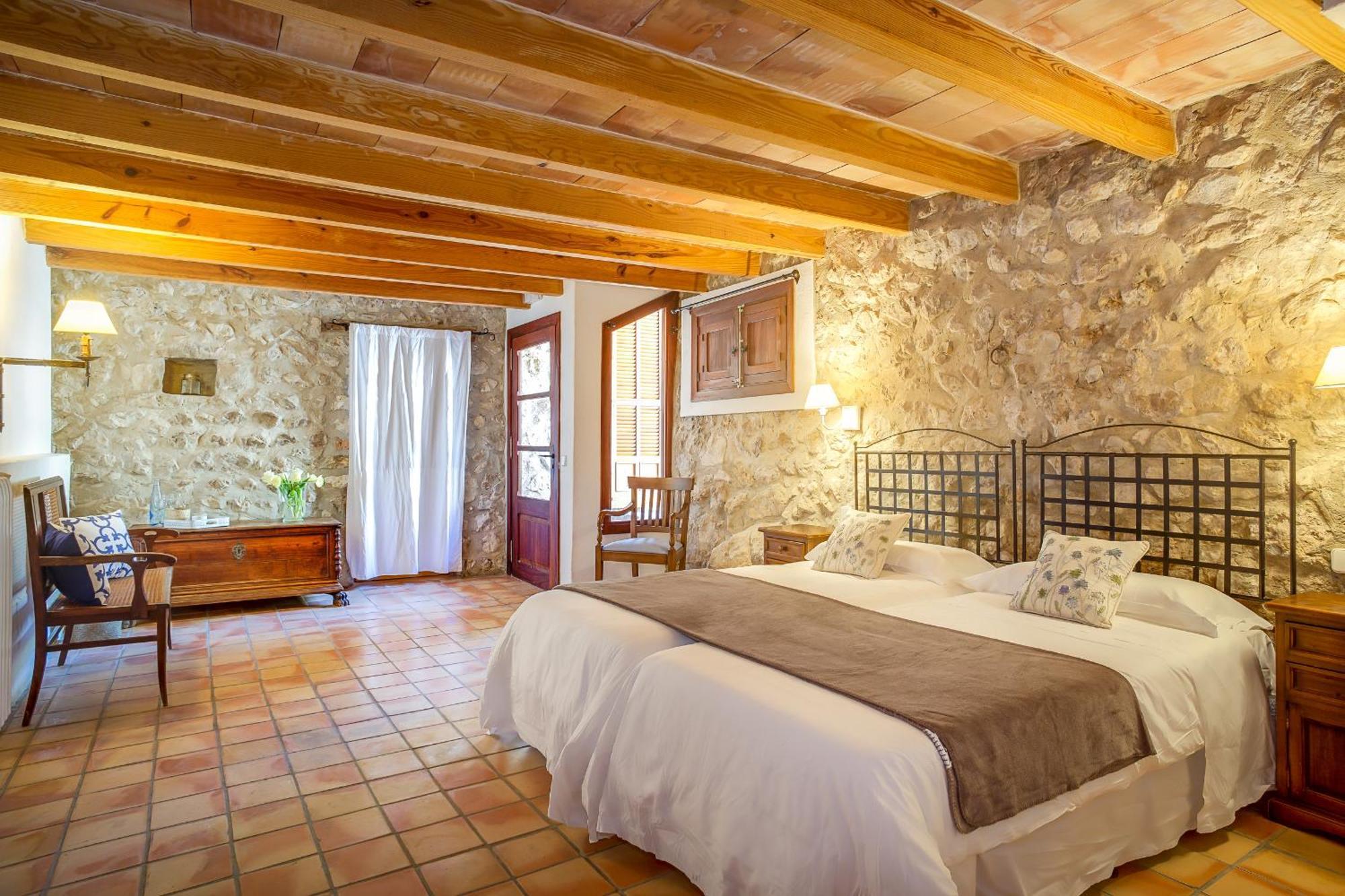 Finca Es Castell Binibona Esterno foto