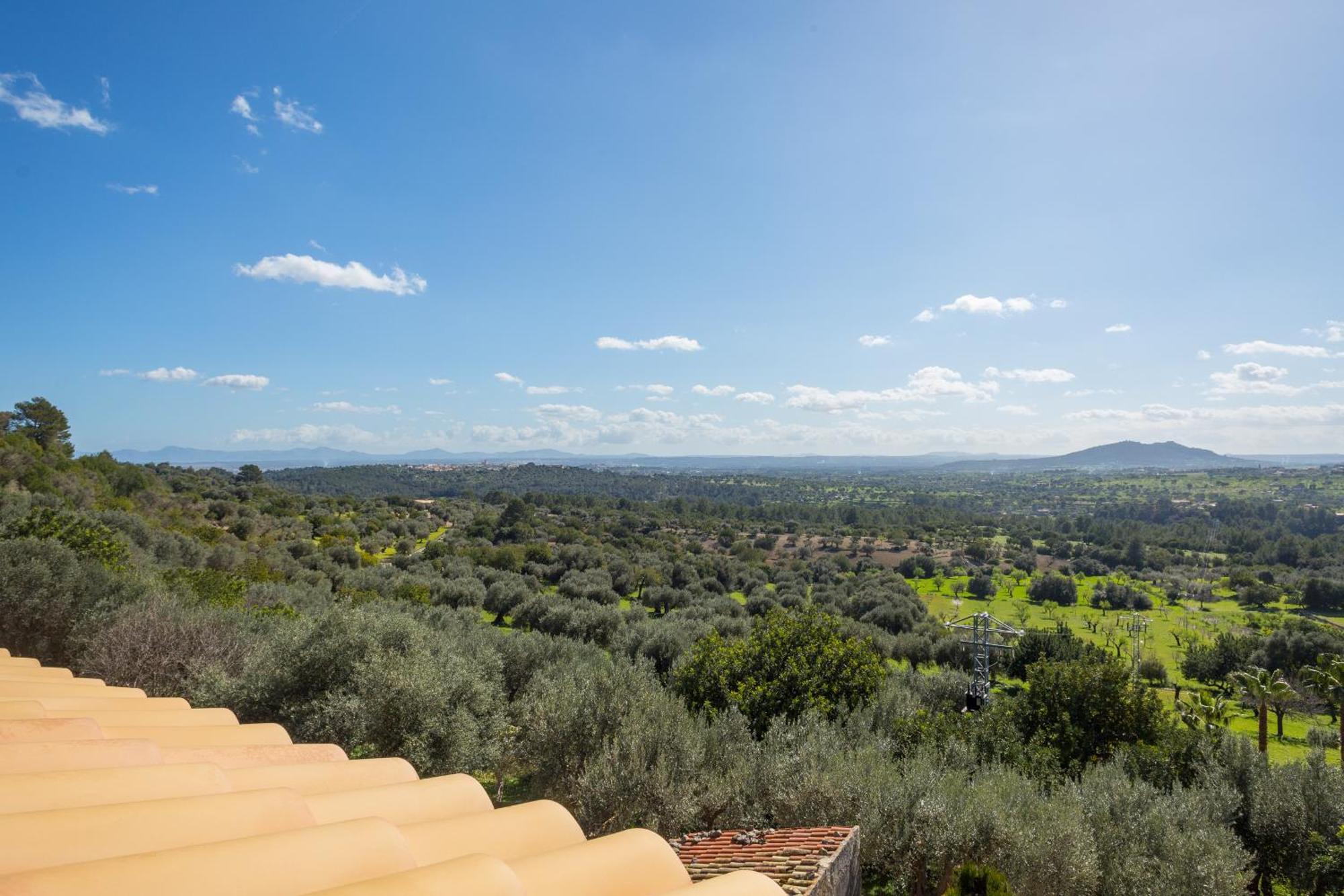 Finca Es Castell Binibona Esterno foto