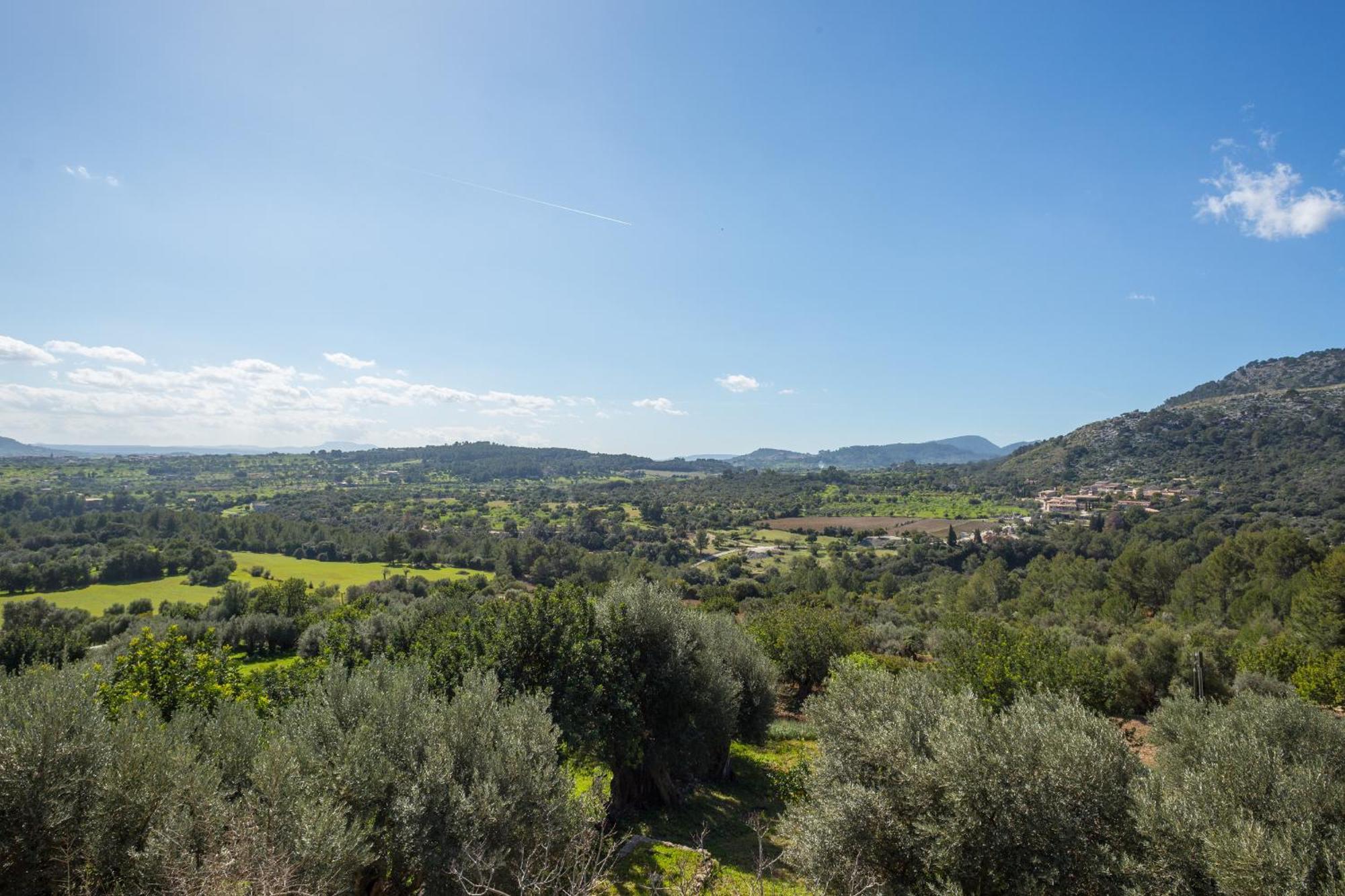 Finca Es Castell Binibona Esterno foto