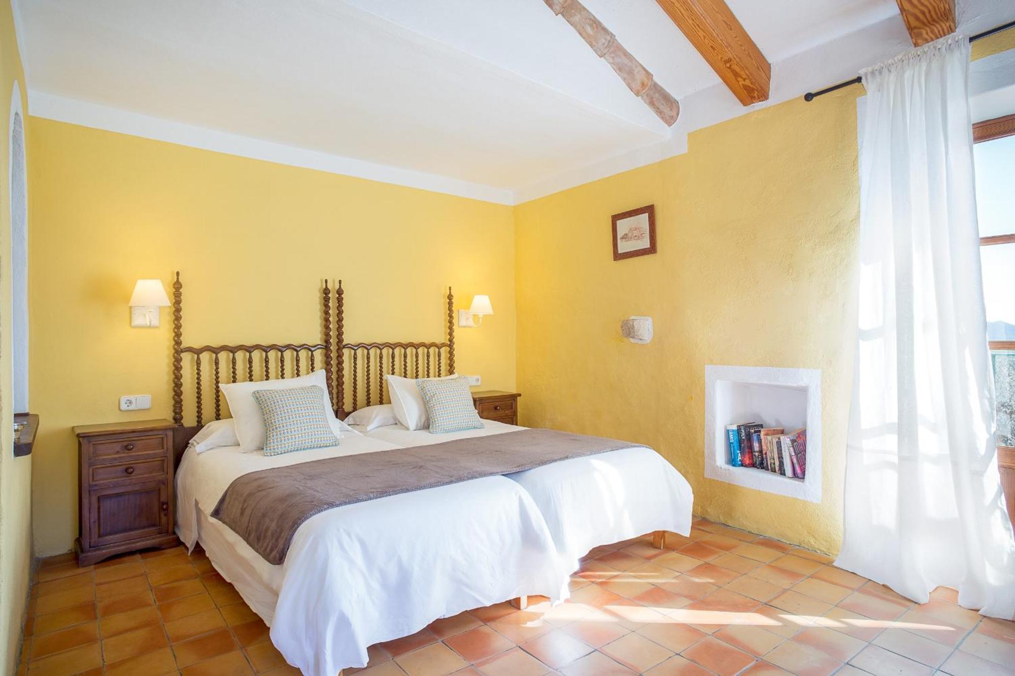 Finca Es Castell Binibona Esterno foto