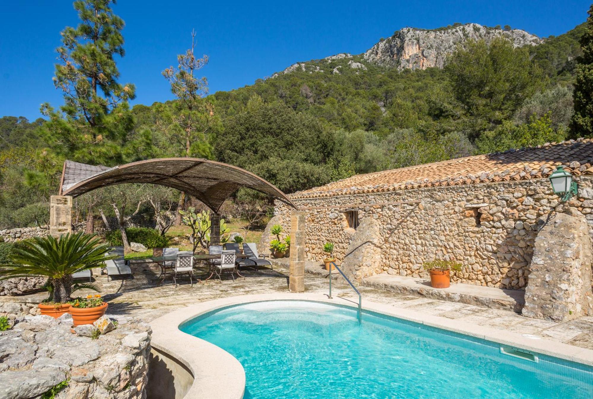 Finca Es Castell Binibona Esterno foto