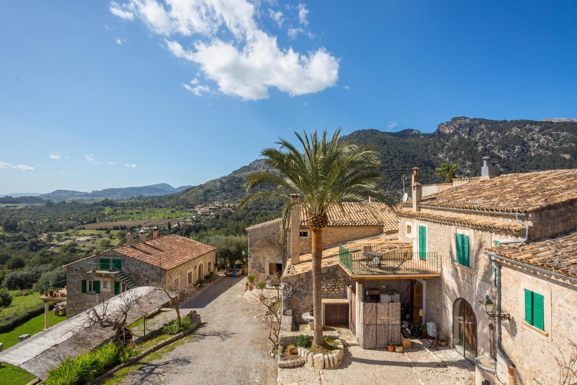 Finca Es Castell Binibona Esterno foto